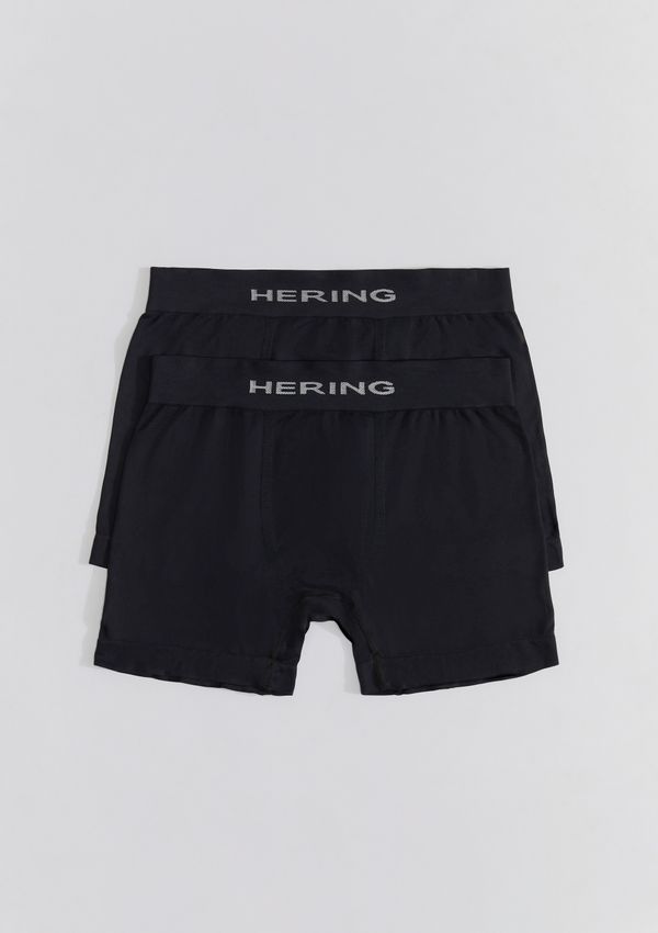 Kit 2 Cuecas Boxer Sem Costura - Preto XG