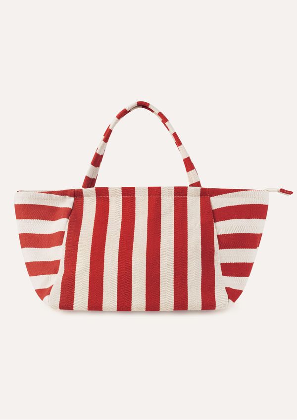Bolsa Feminina Tote Grande Listrada - Vermelho UNI