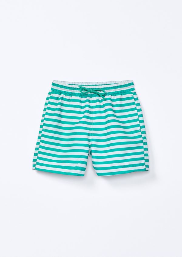 Shorts Infantil Menino Estampado - Verde 014