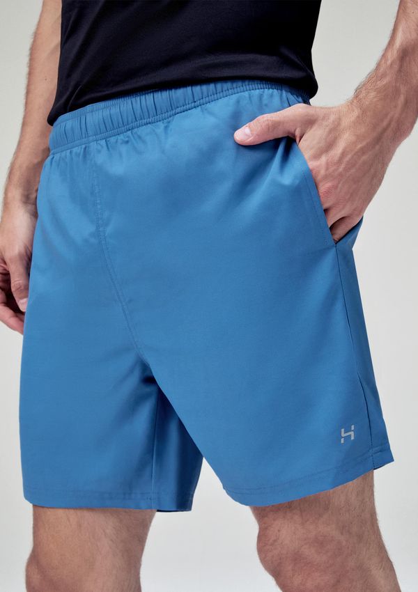 Bermuda Básica Esportiva Masculina - Azul P