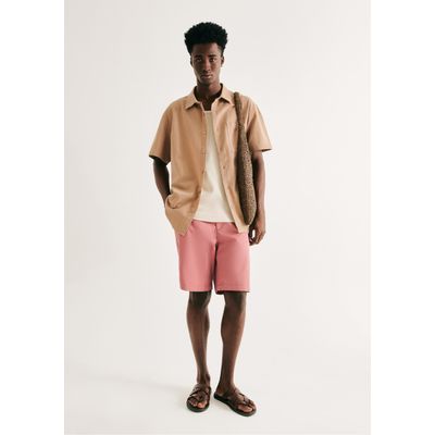Bermuda Básica Masculina Chino - Rosa