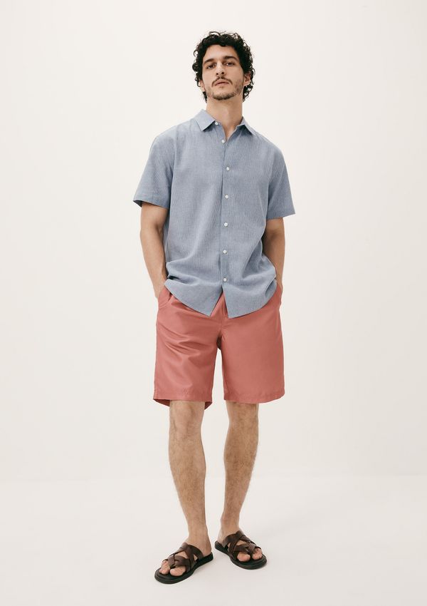 Bermuda Masculina Praia Reta - Rosa XXG