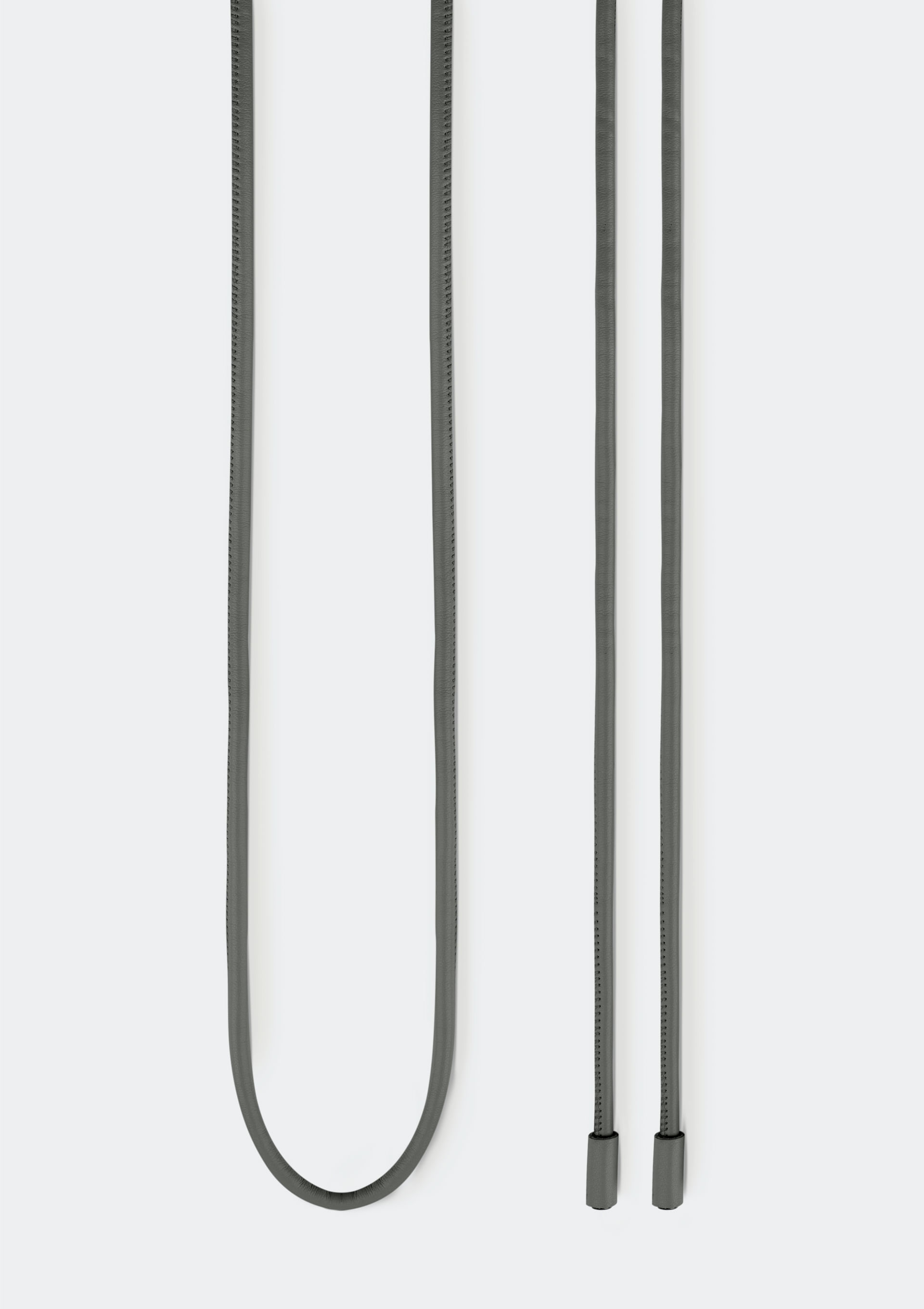 Cinto Feminino Fino Cordão - Cinza