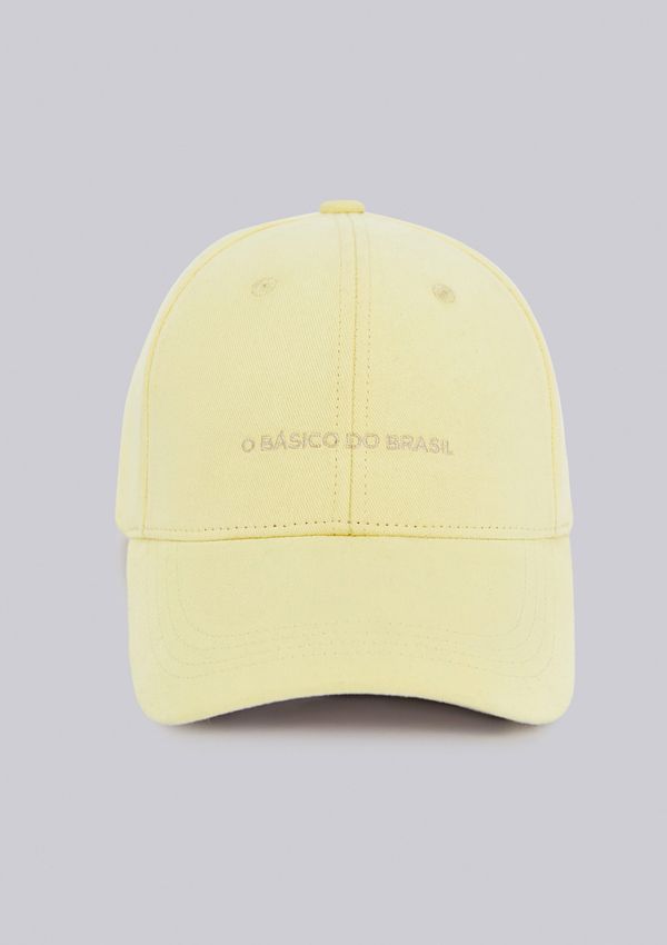 Boné Feminino Aba Curva - Amarelo UNI