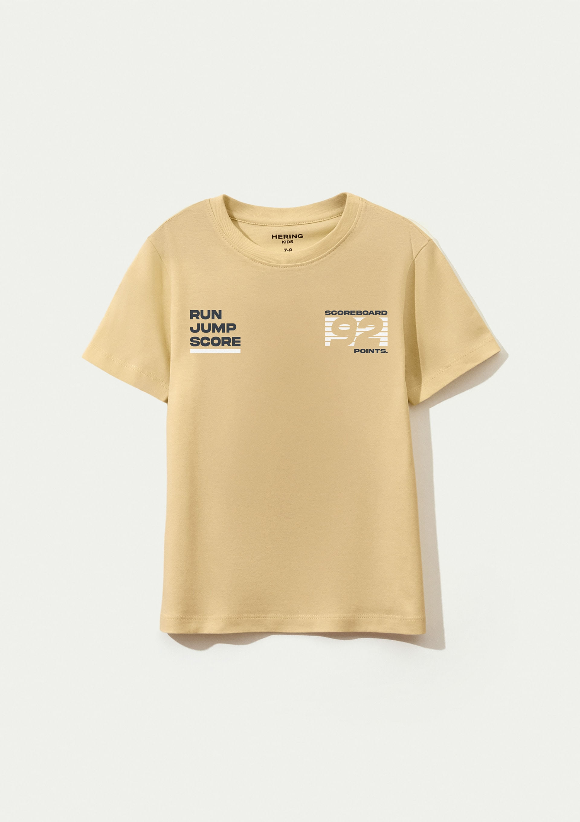 Camiseta Infantil Menino Manga Curta Com Estampa - Amarelo