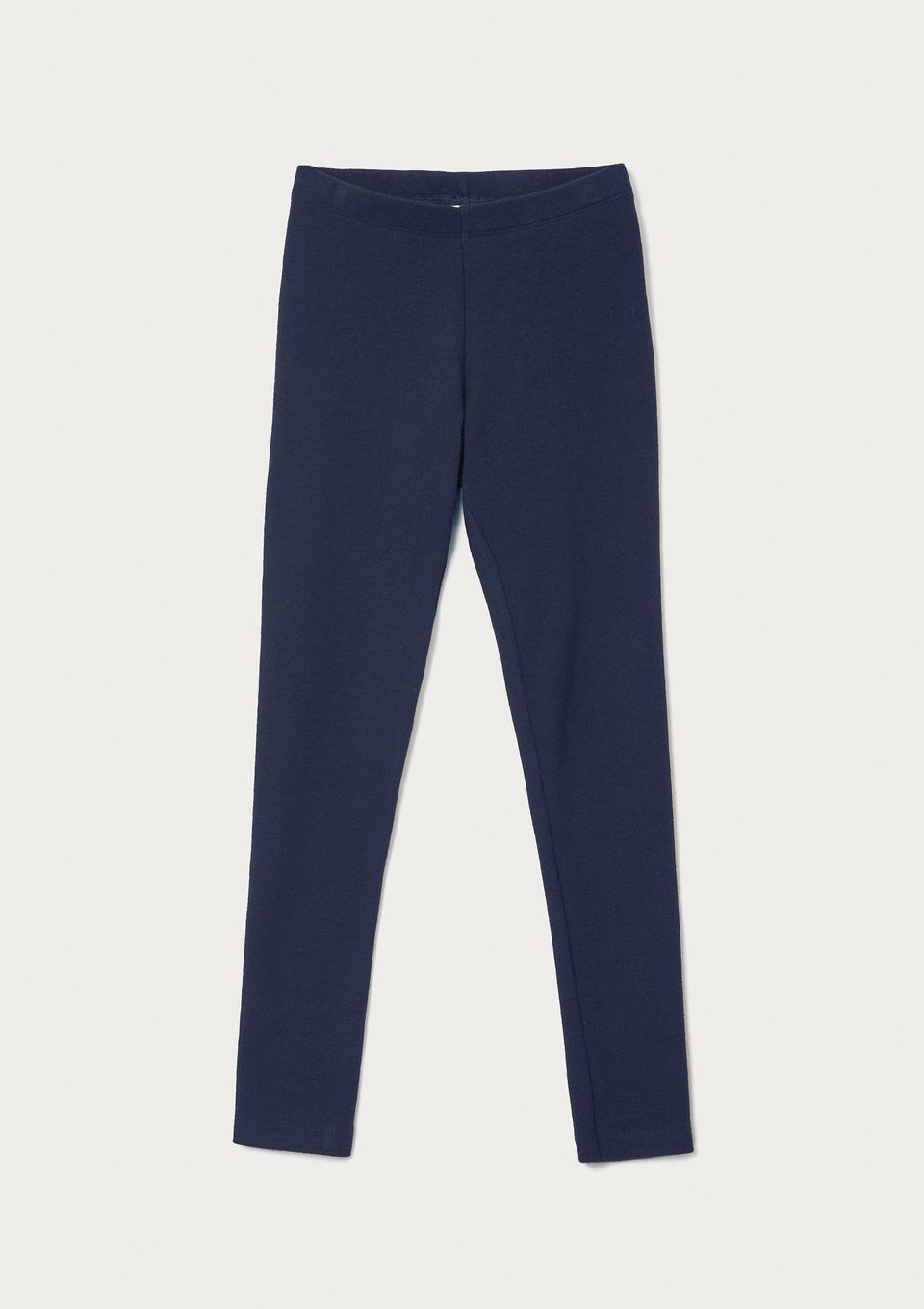 Calça Legging Básica Infantil Menina em Ribana - Azul