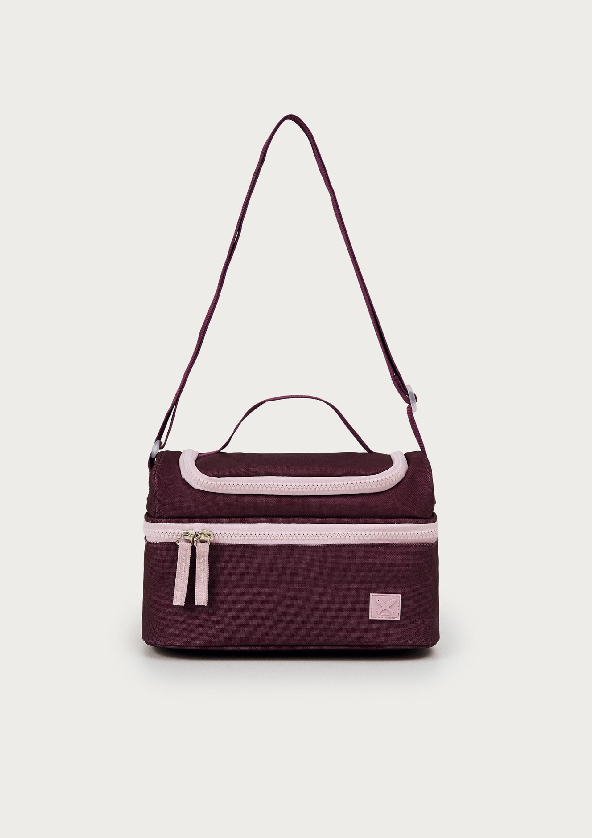 Lancheira Infantil Menina com Apliques - Vinho — Hering