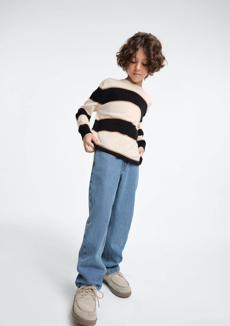 Calça Jeans Infantil Menino Reta - Azul