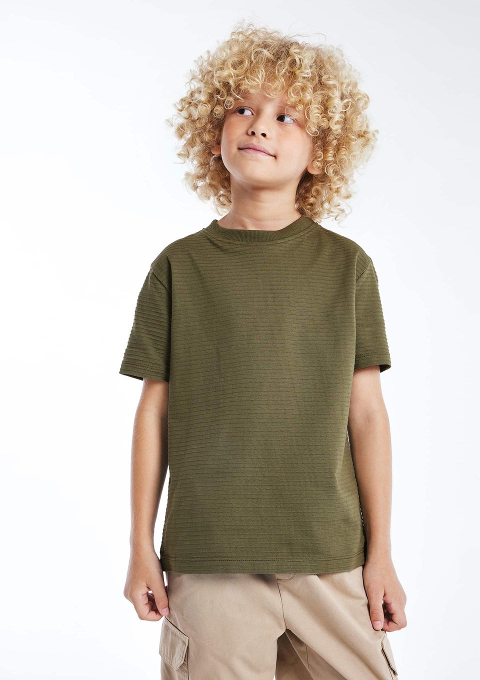 Camiseta Infantil Menino Manga Curta - Verde