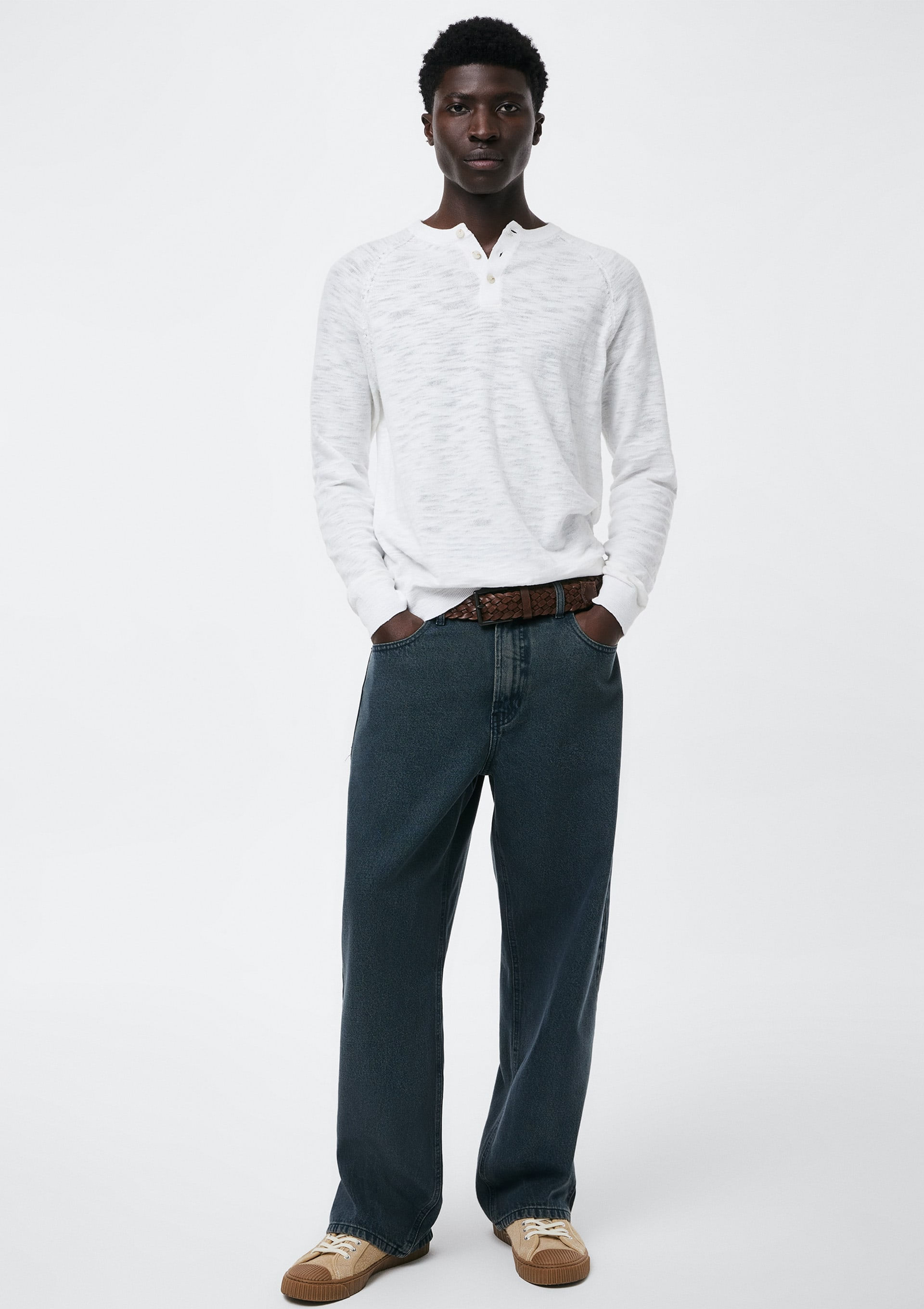 Calça Jeans Masculina Comfort - Azul