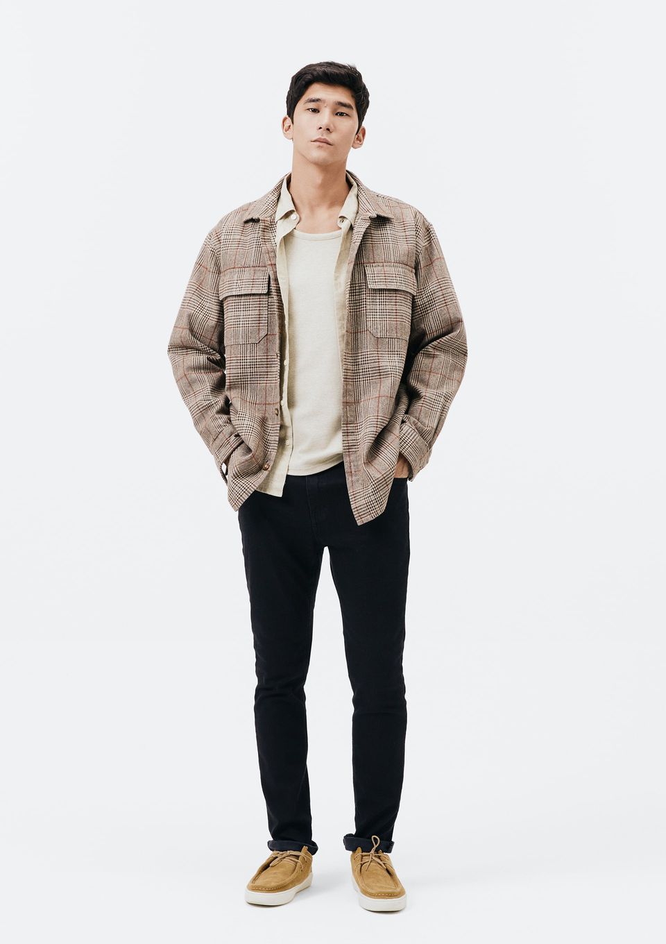 Calça Masculina Jeans Skinny - Preto