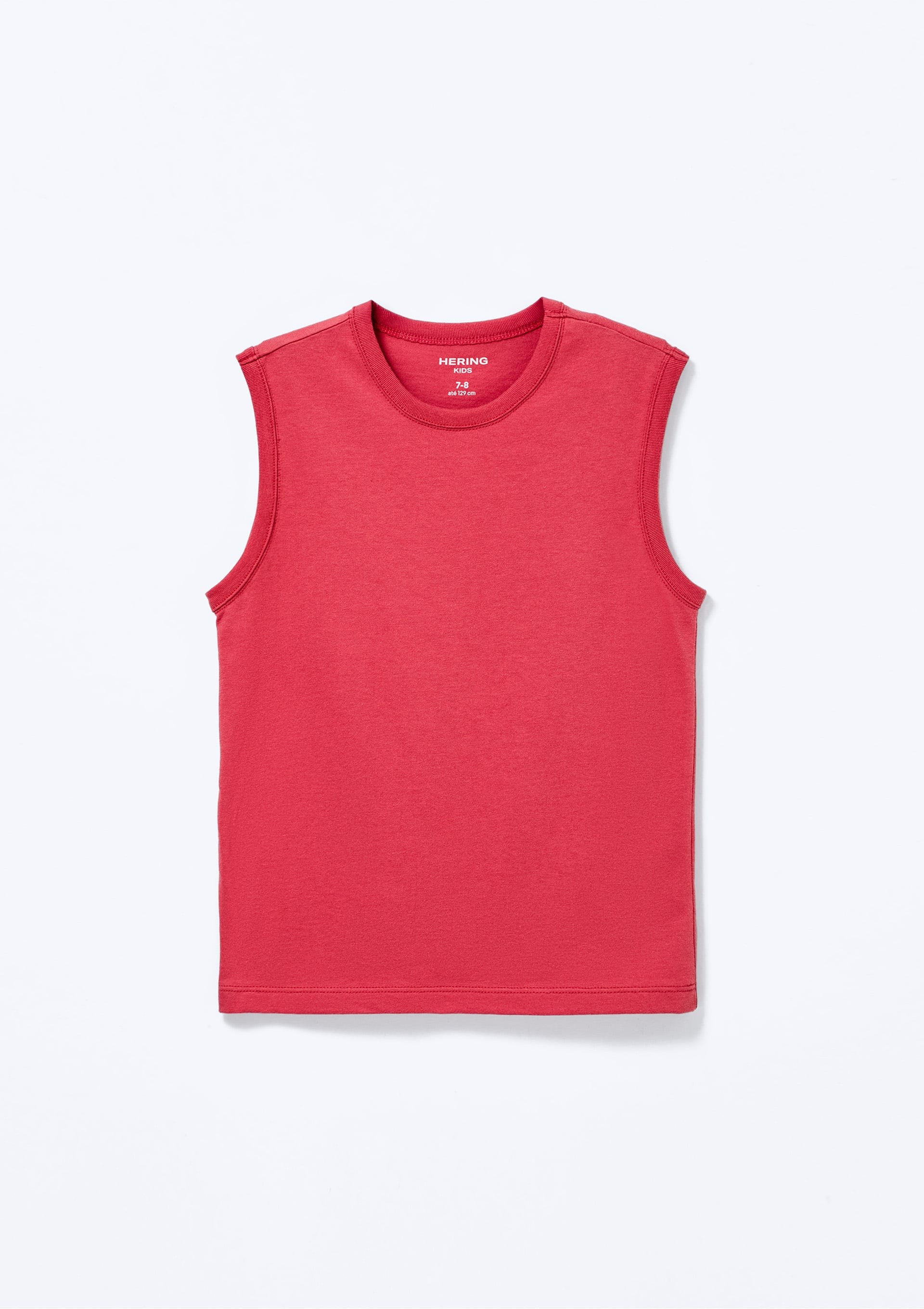 Regata Básica Infantil Menino Regular - Vermelho