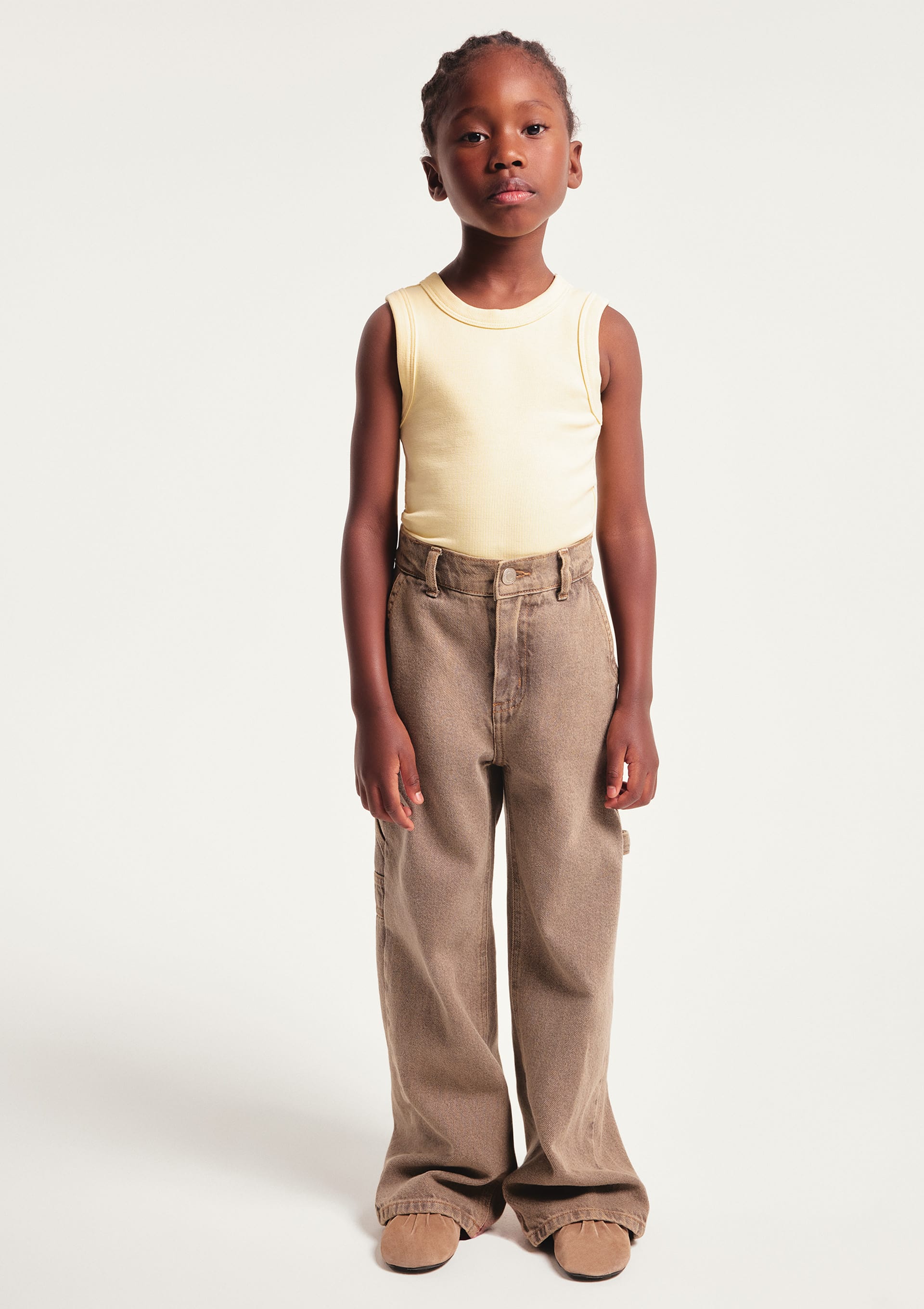 Calça Infantil Menino Em Jeans Estonado - Cinza
