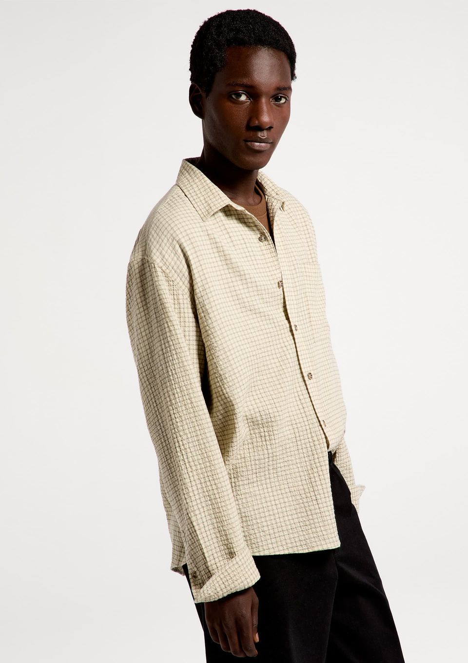 Camisa Masculina Manga Longa Comfort - Verde