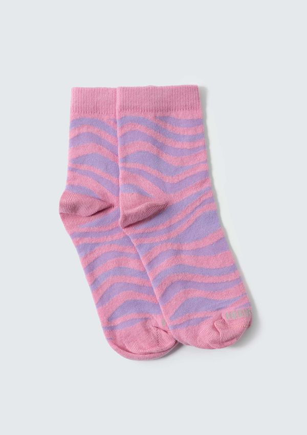 Meia Infantil Unissex Cano Médio Hering Kids - Rosa P