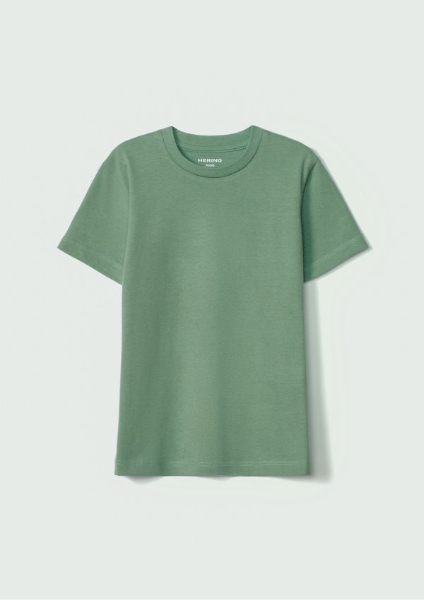 Camiseta Básica Infantil Menino Manga Curta Slim - Verde 010