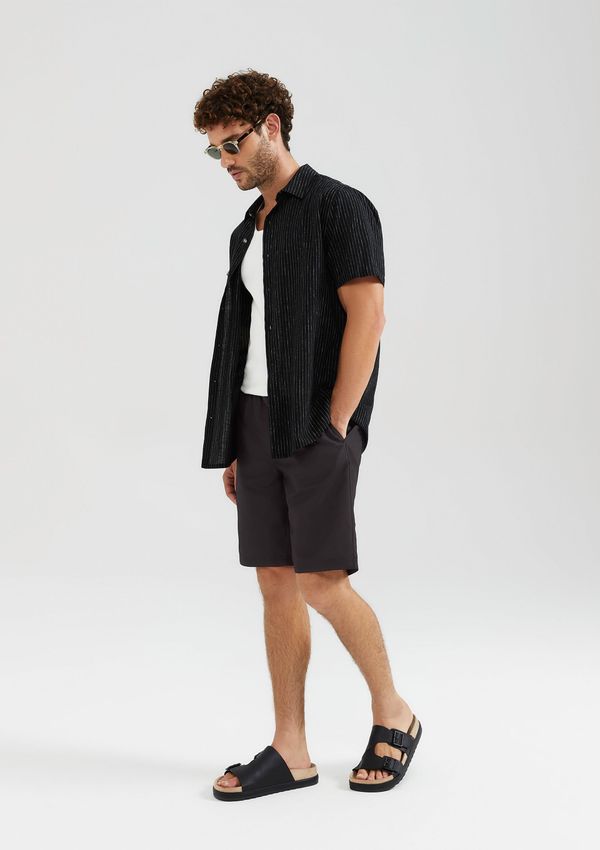 Shorts Praia Masculino - Cinza G