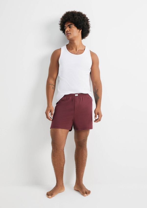 Cueca Samba Canção Com Etiqueta - Vinho G