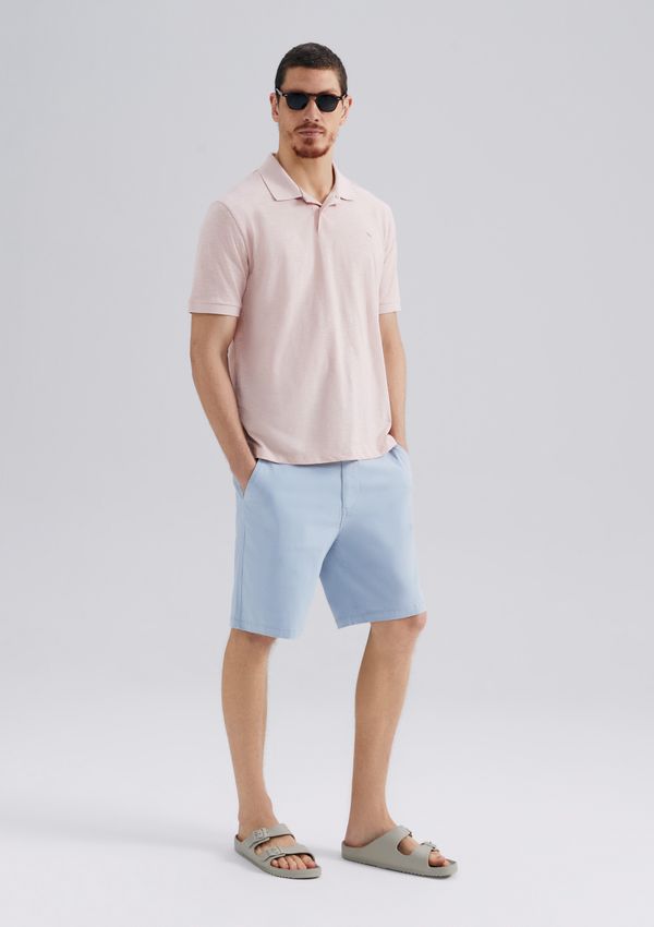 Bermuda Masculina Chino Em Sarja Peletizada - Azul 050