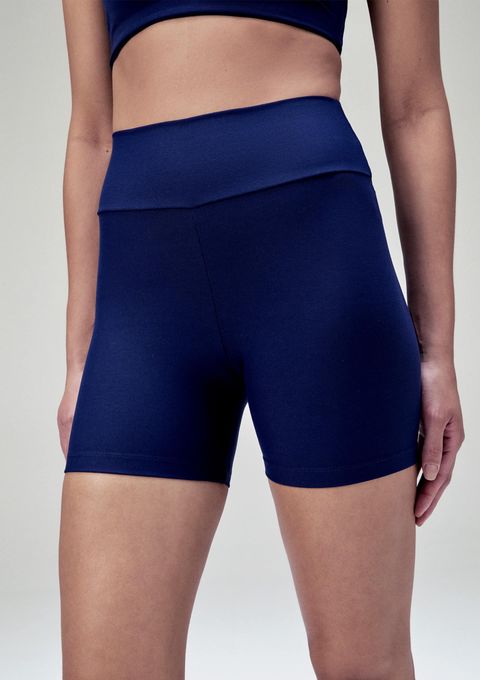 Bermuda Esportiva Feminina Secagem Rápida - Azul — Hering