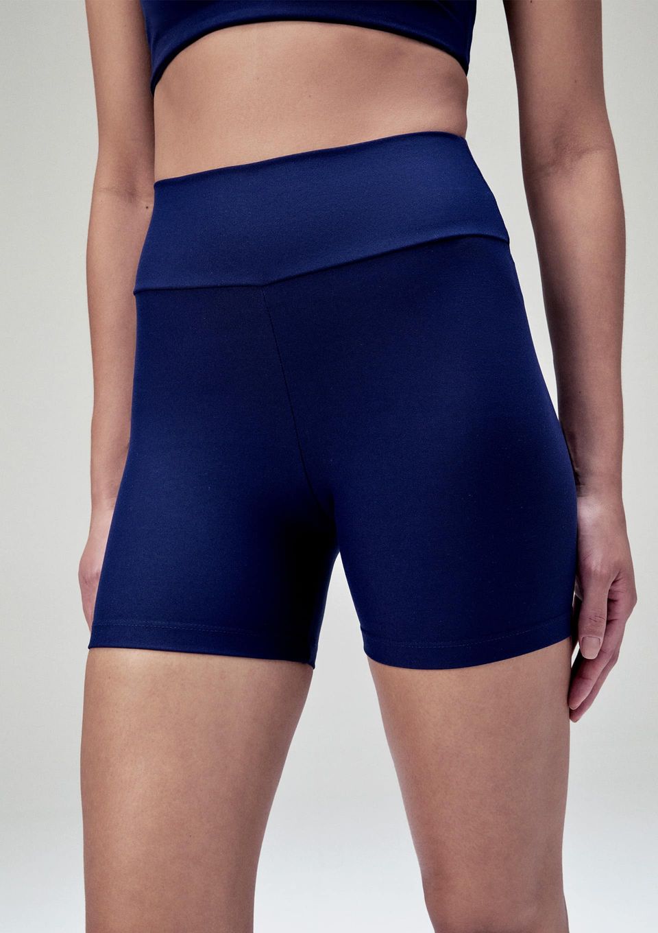 Bermuda Esportiva Feminina Secagem Rápida - Azul