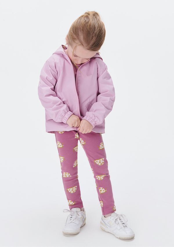 Casaco Impermeàvel Infantil Menina Toddler - Rosa 004