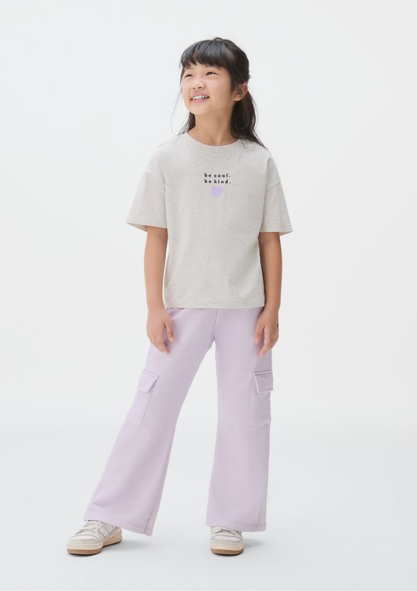 Conjunto Em Moletom Infantil Menina - Cinza 008