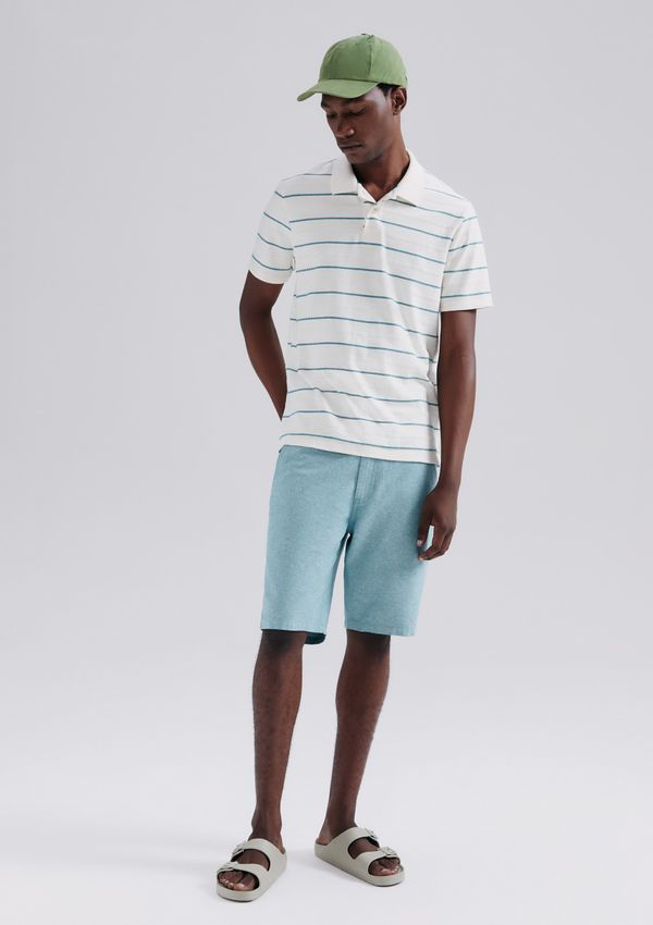 Bermuda Masculina Chino Fio Tinto - Verde 052