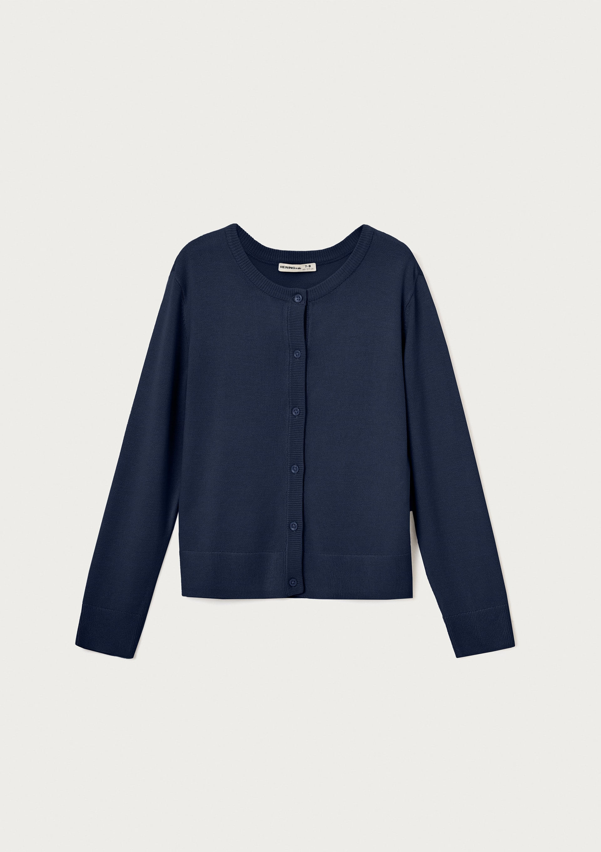 Cardigan Infantil Menina Em Tricô - Azul