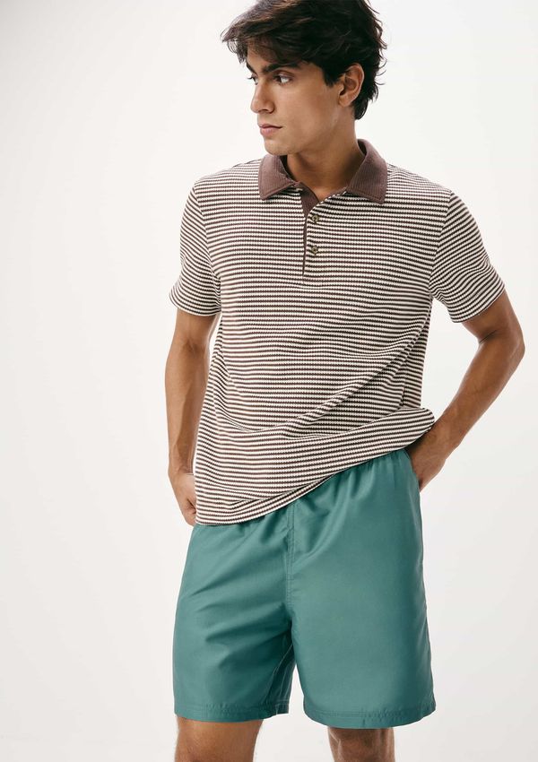 Shorts Praia Básico Masculino - Verde XG