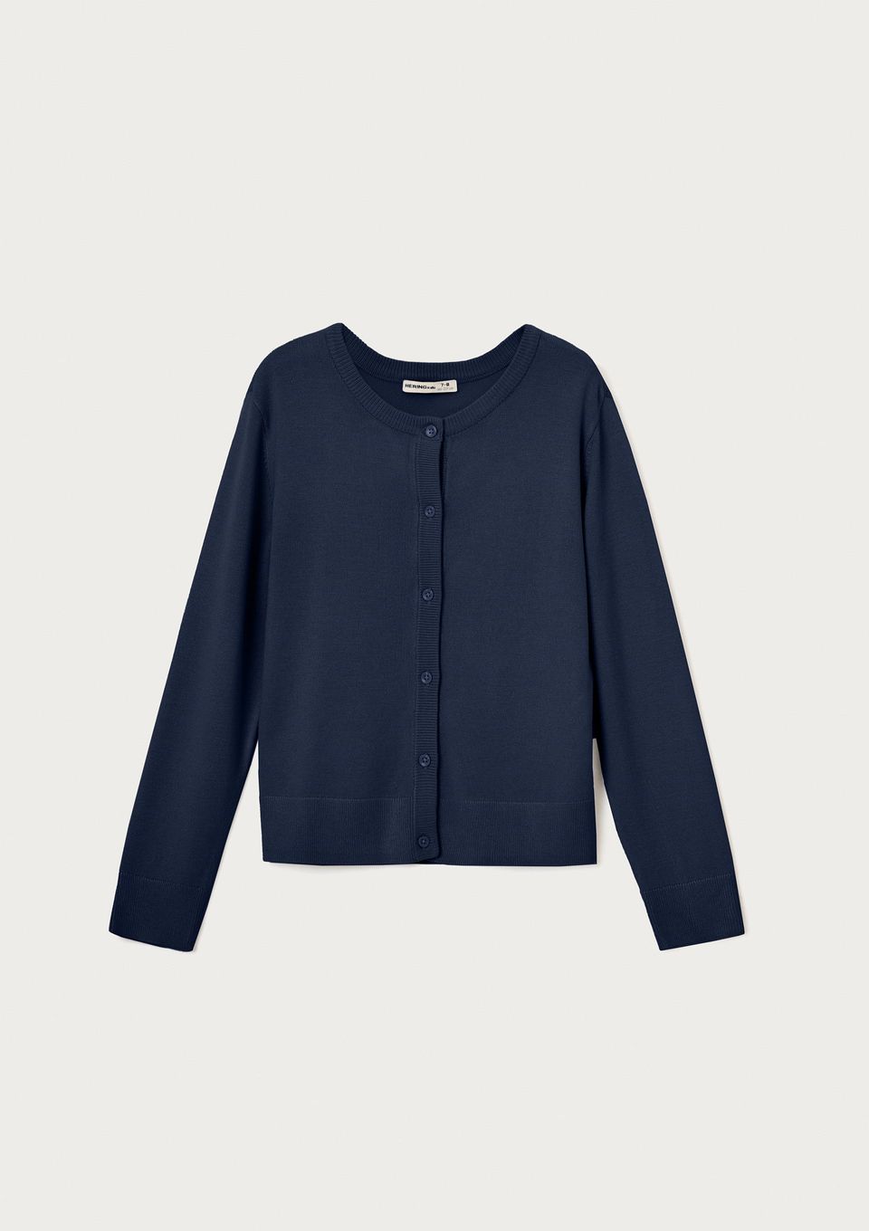 Cardigan Infantil Menina em Tricô - Azul