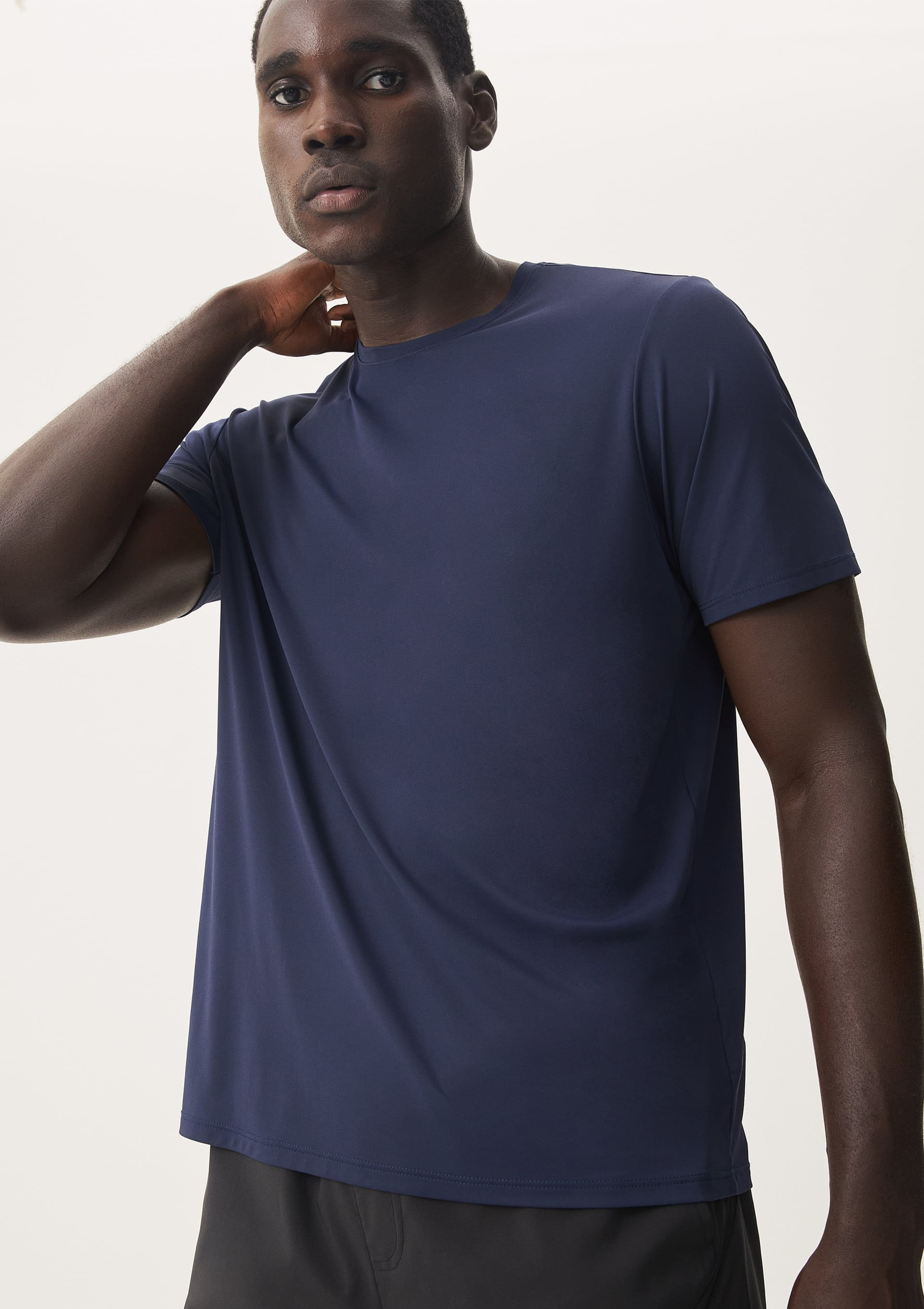 Camiseta Esportiva Masculina Manga Curta Pace - Azul
