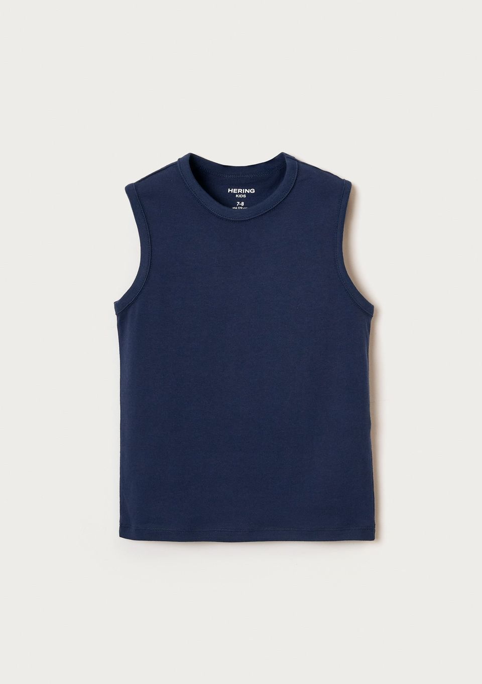 Regata Básica Infantil Menino em Malha - Azul