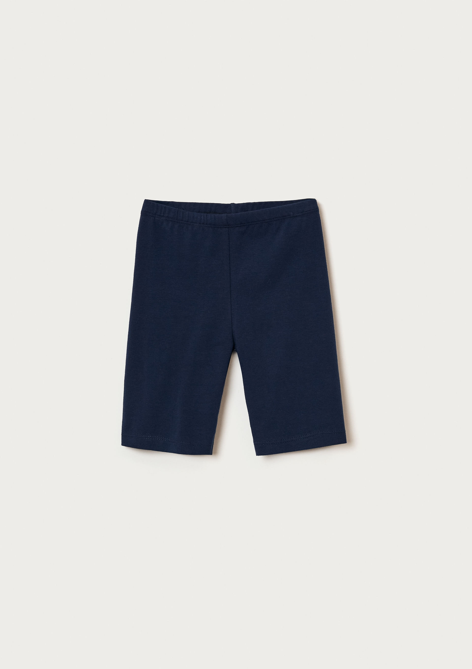 Bermuda Básica Infantil Menina Ciclista - Azul