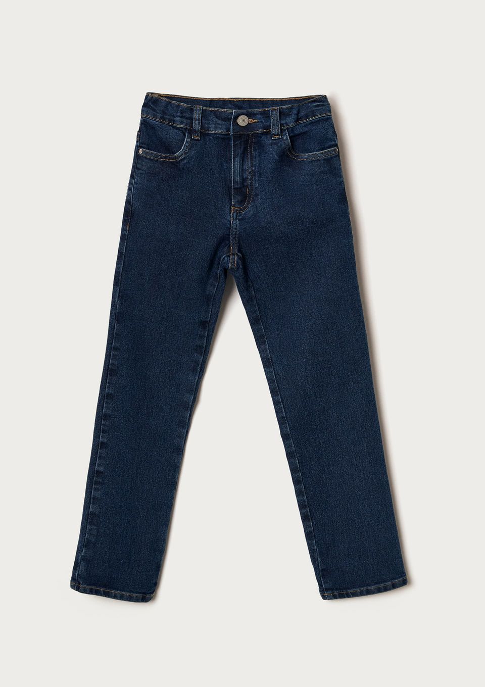 Calça Jeans Infantil Menino Slim - Azul