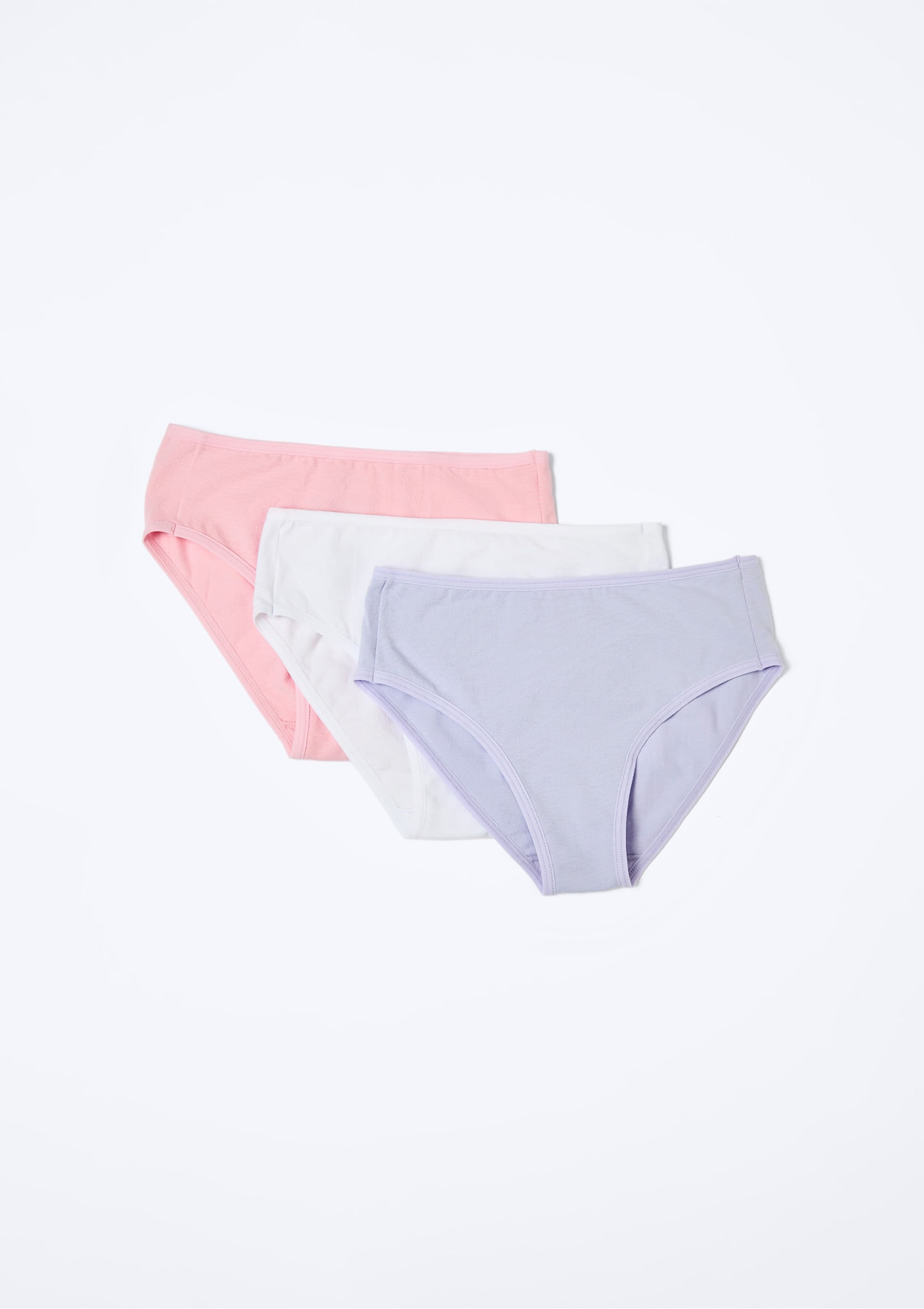 Kit com 3 Calcinhas Infantil em Ribana - Multicolorido — Hering