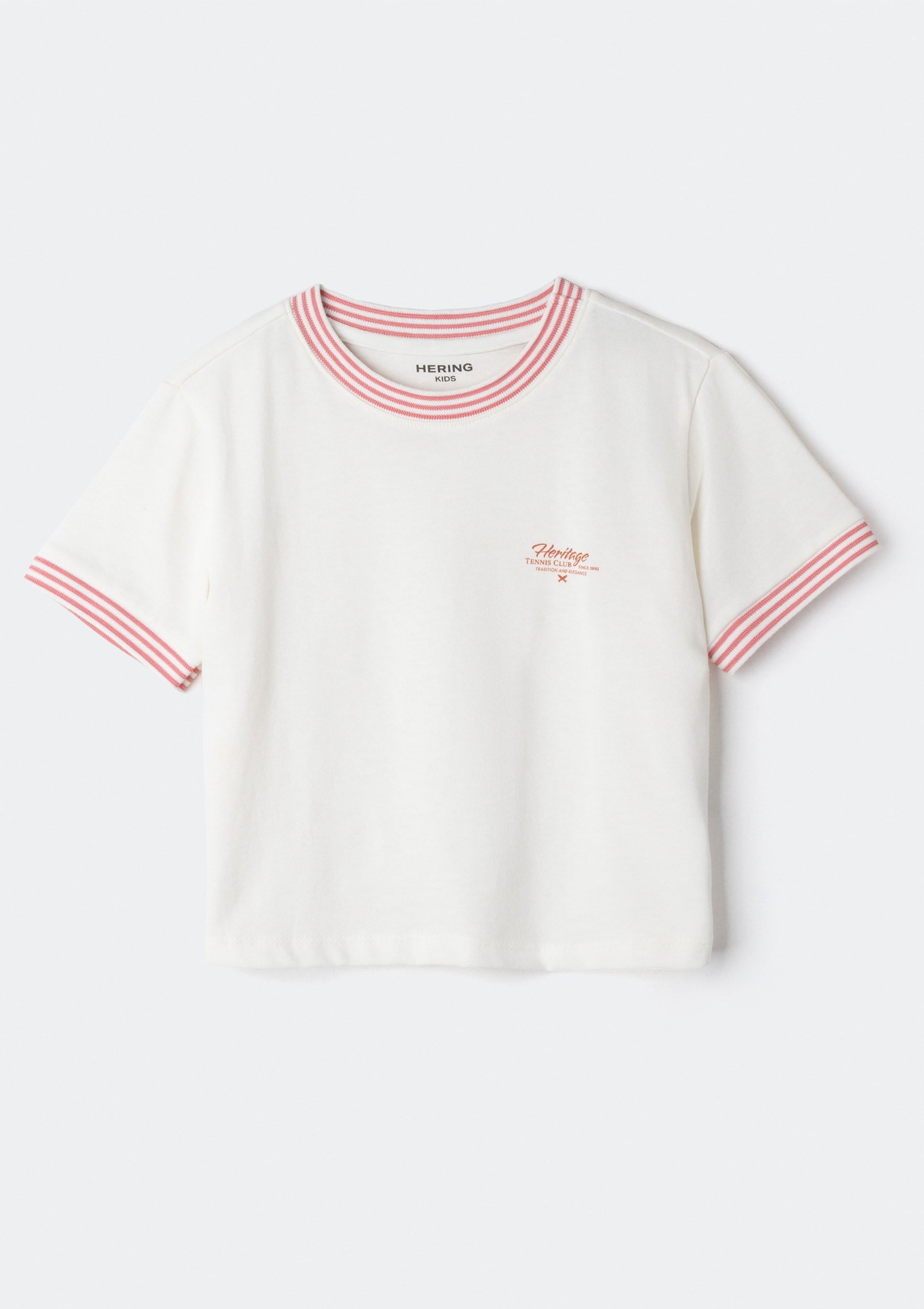Blusa Infantil Menina Box Com Estampa - Off white