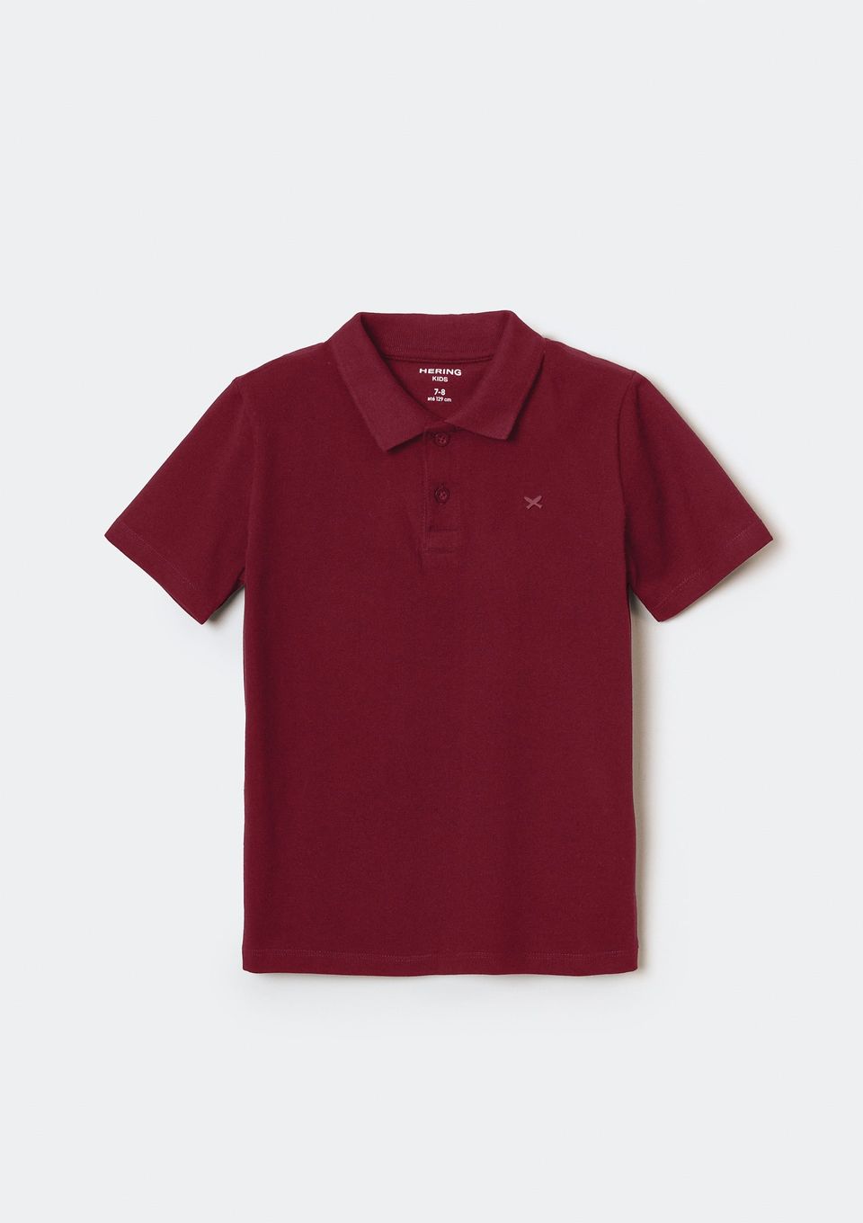 Camisa Polo Infantil Menino com Bordado - Vinho