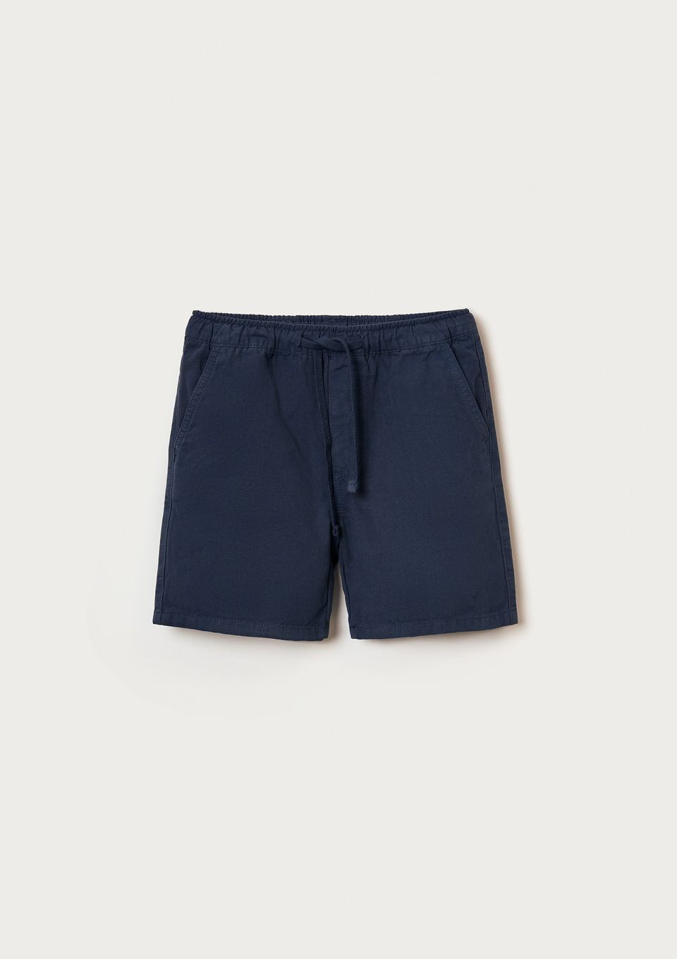 Shorts Infantil Menino em Sarja - Azul