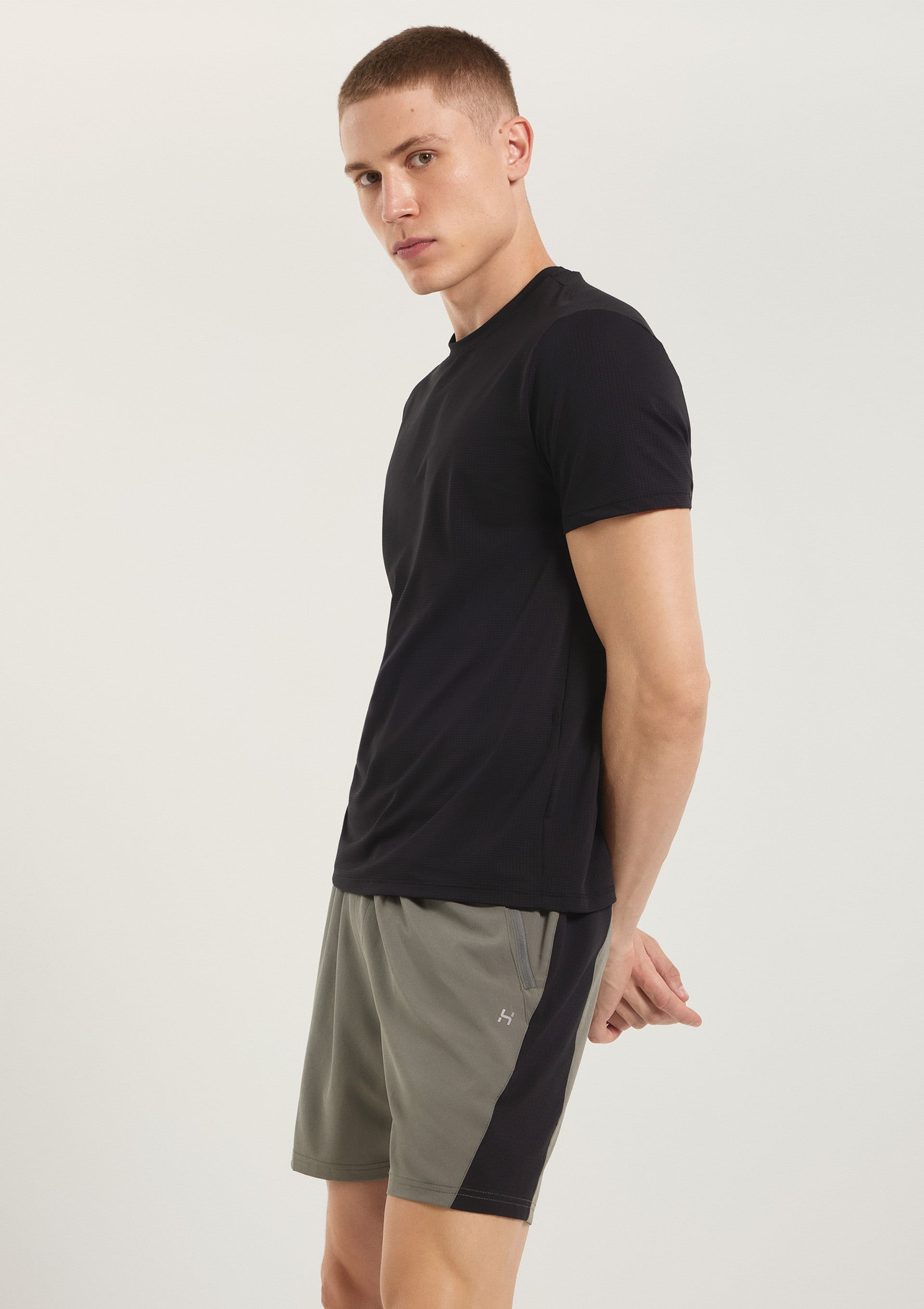 Bermuda Esportiva Masculina Bicolor - Verde