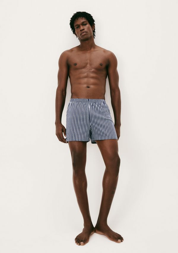Cueca Samba Canção Estampada - Preto M