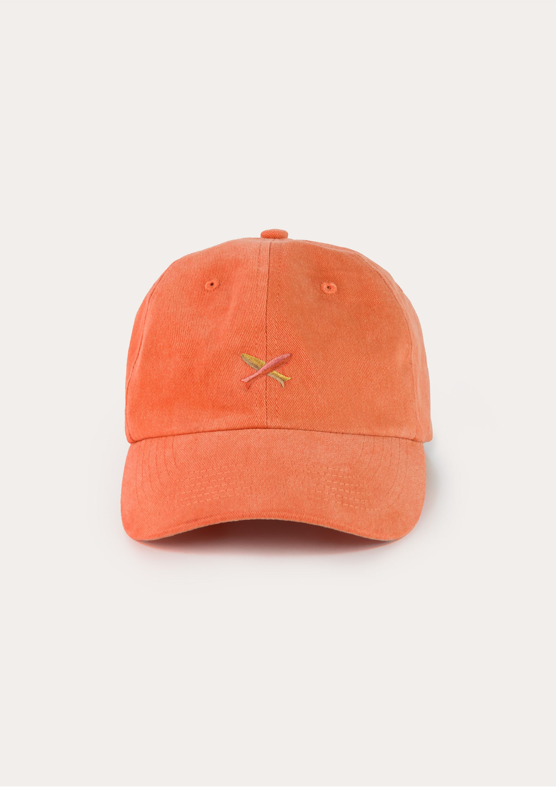 Boné Feminino Aba Curva - Laranja