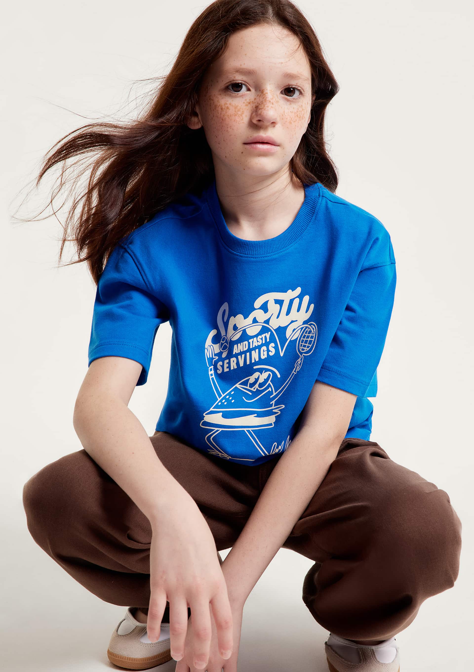 Camiseta Infantil Menino Estampada - Azul