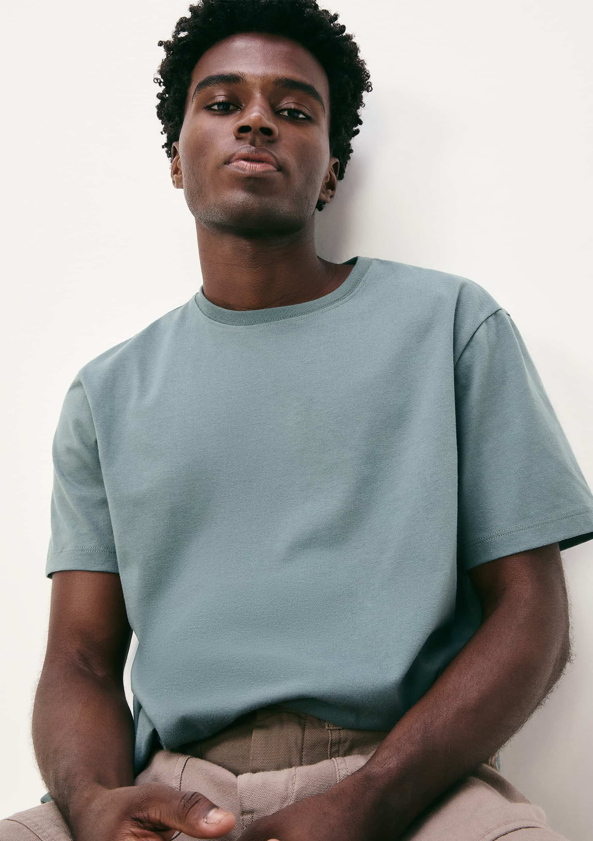 Camiseta Básica Masculina Comfort Super Cotton - Verde