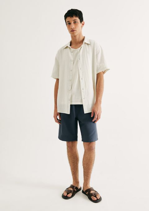 Shorts Praia Masculino - Azul — Hering
