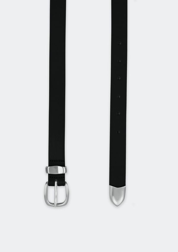 Cinto Feminino Fino Com Fivela - Preto G