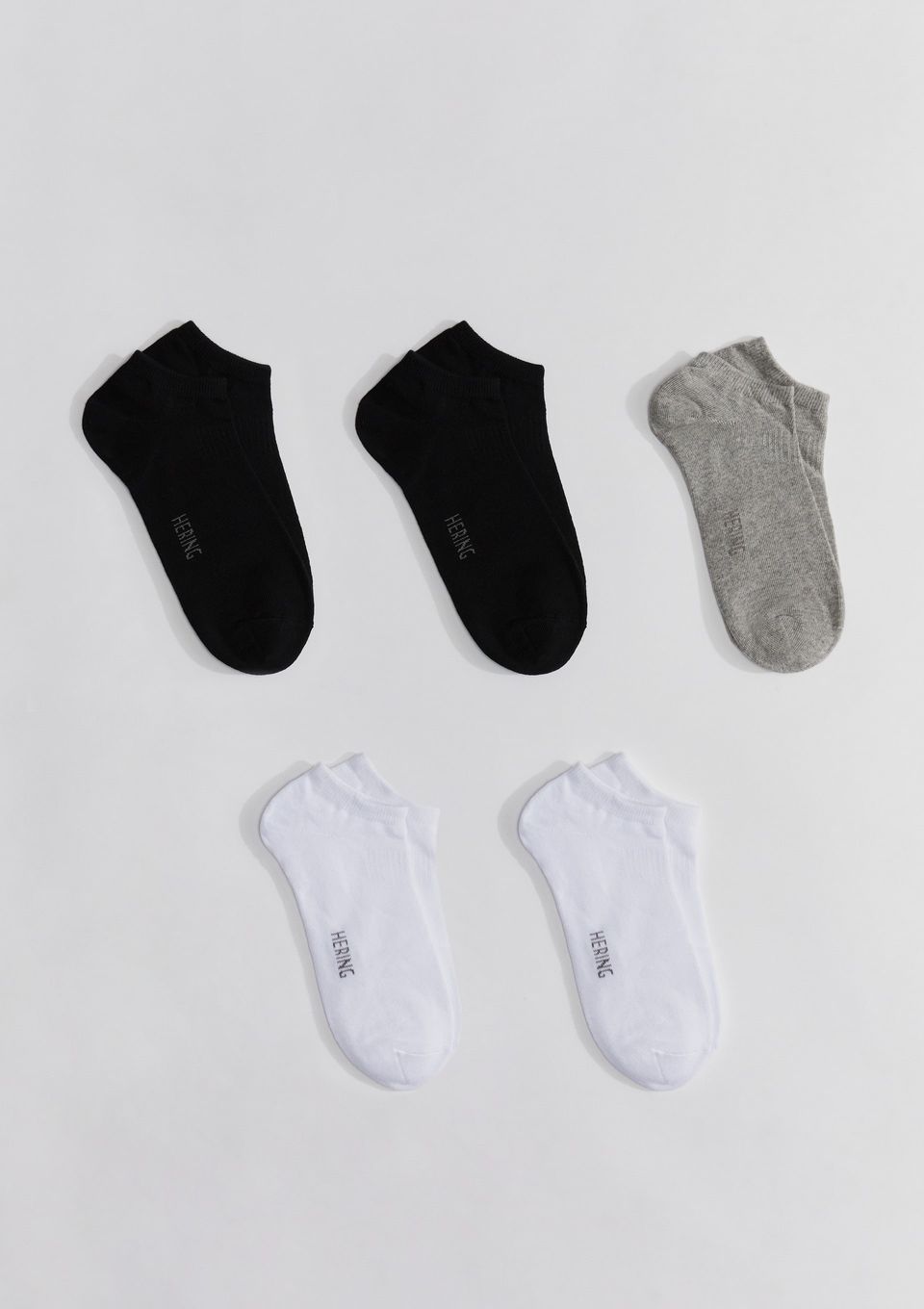 Kit 5 Pares de Meias Soquete Unissex - Multicolorido