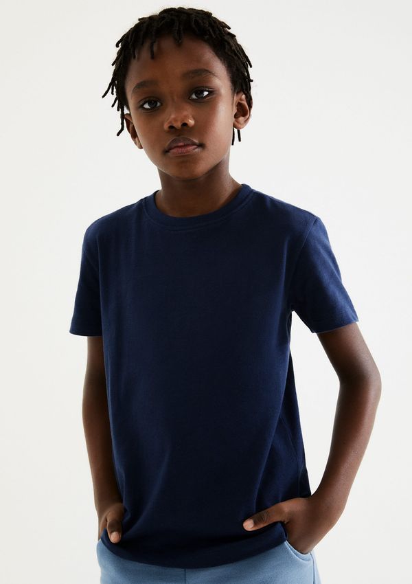 Camiseta Infantil Menino Comfort Super Cotton - Azul 016