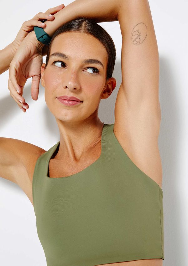 Top Esportivo Feminino Nadador Easy Care - Verde G