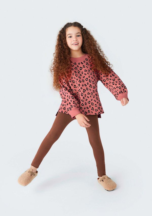 Conjunto Longo Infantil Menina Estampado - Rosa 006